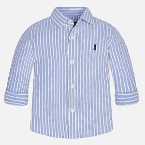 Mayoral Pique Button Up Shirt