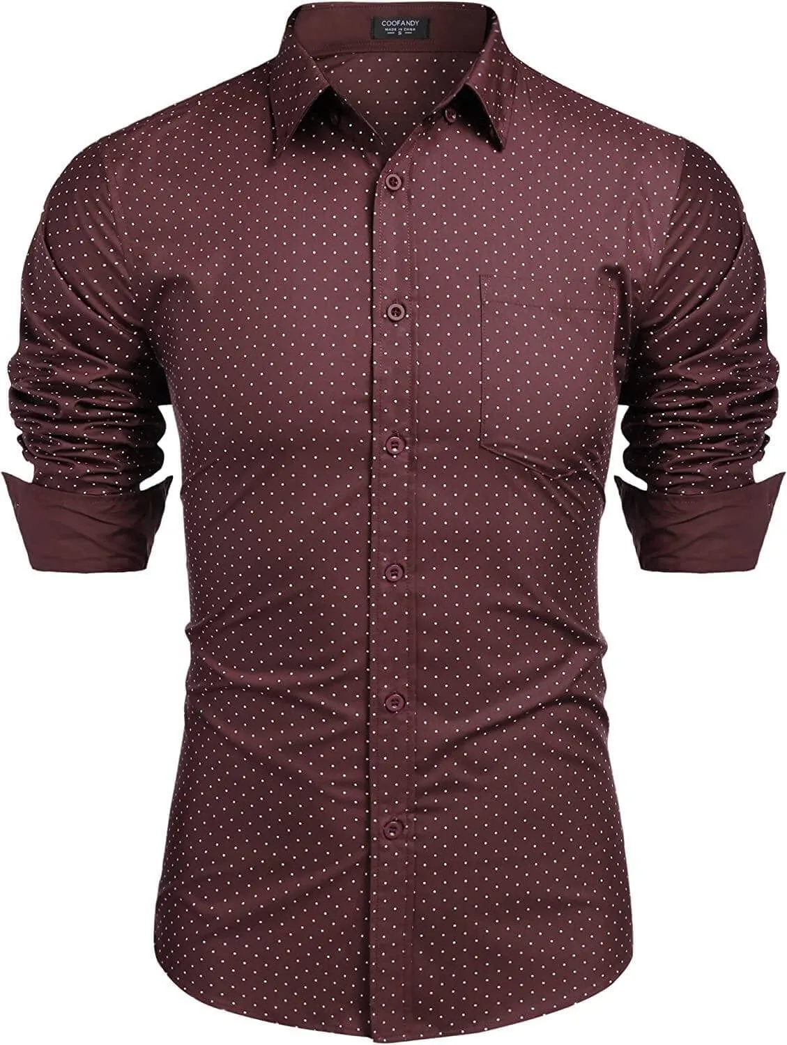 Men's Casual Long Sleeve Shirt (US Only)