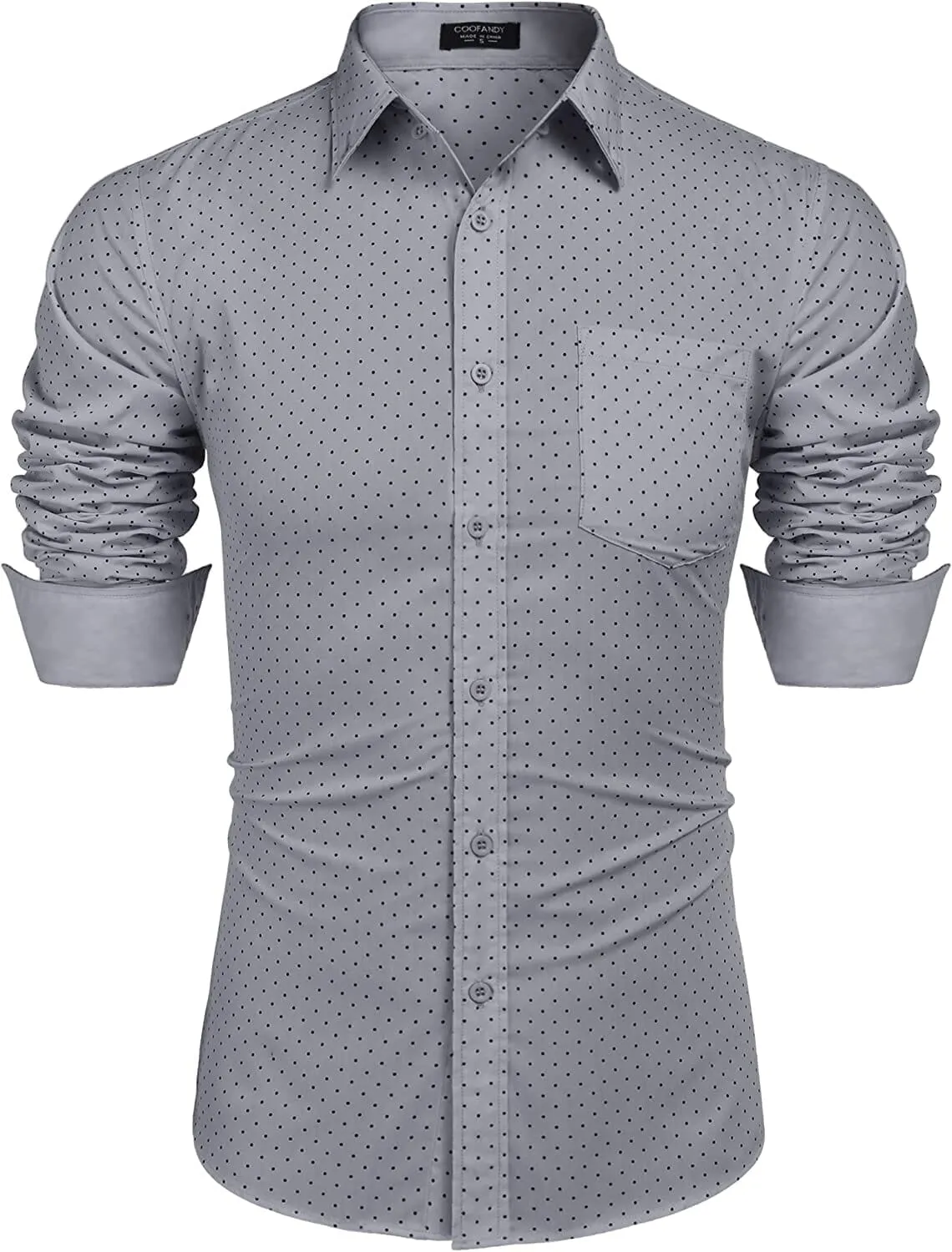 Men's Casual Long Sleeve Shirt (US Only)