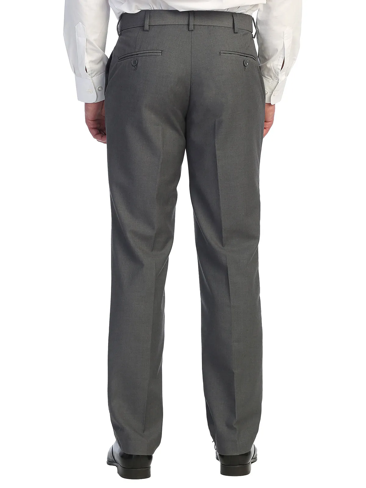 Men's Expandable Waist Dress Pants, Charcoal