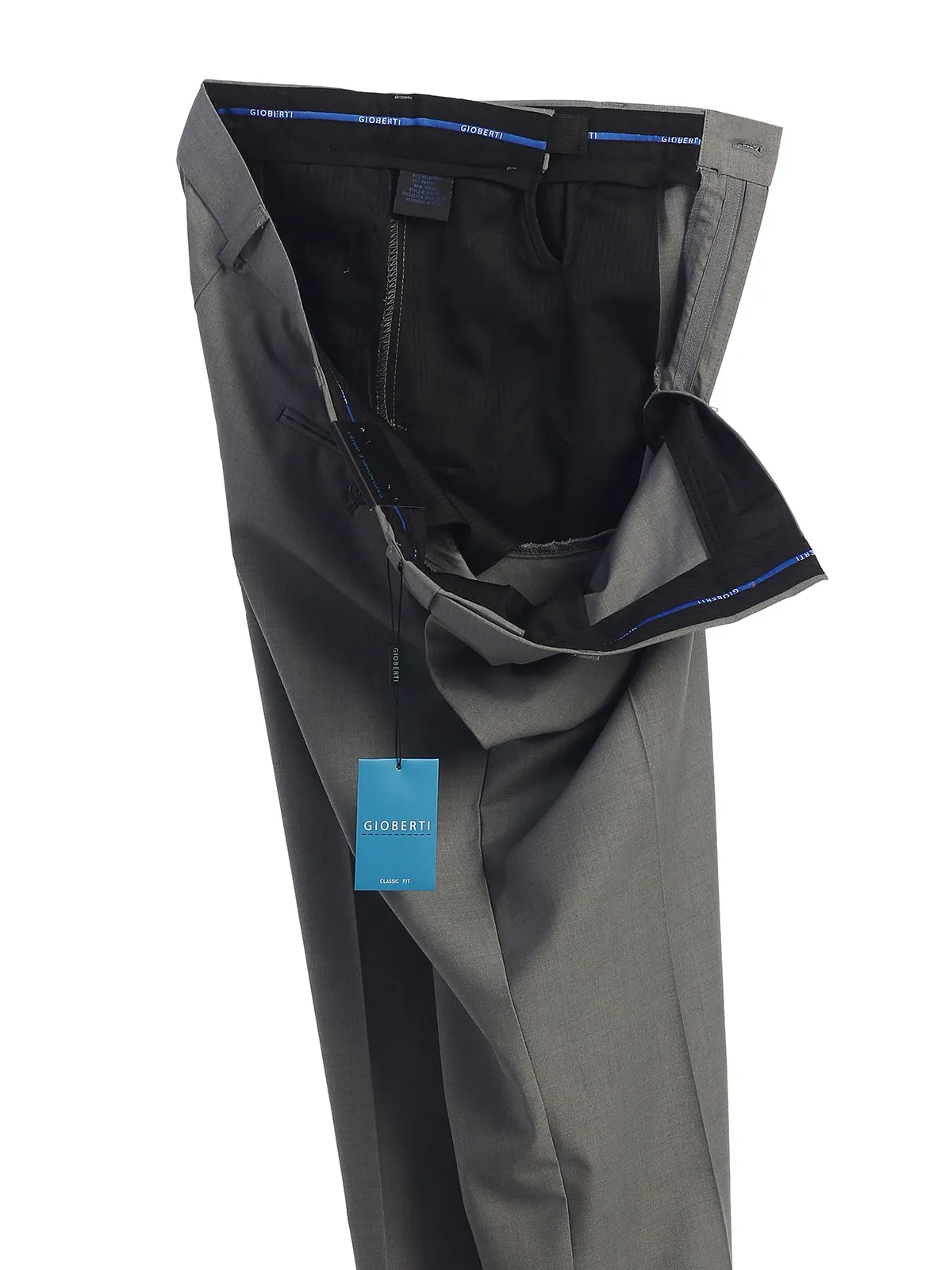 Men's Expandable Waist Dress Pants, Navy