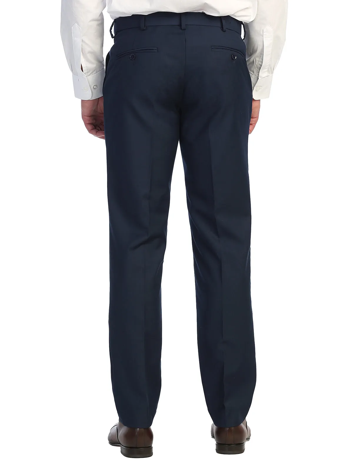 Men's Expandable Waist Dress Pants, Navy