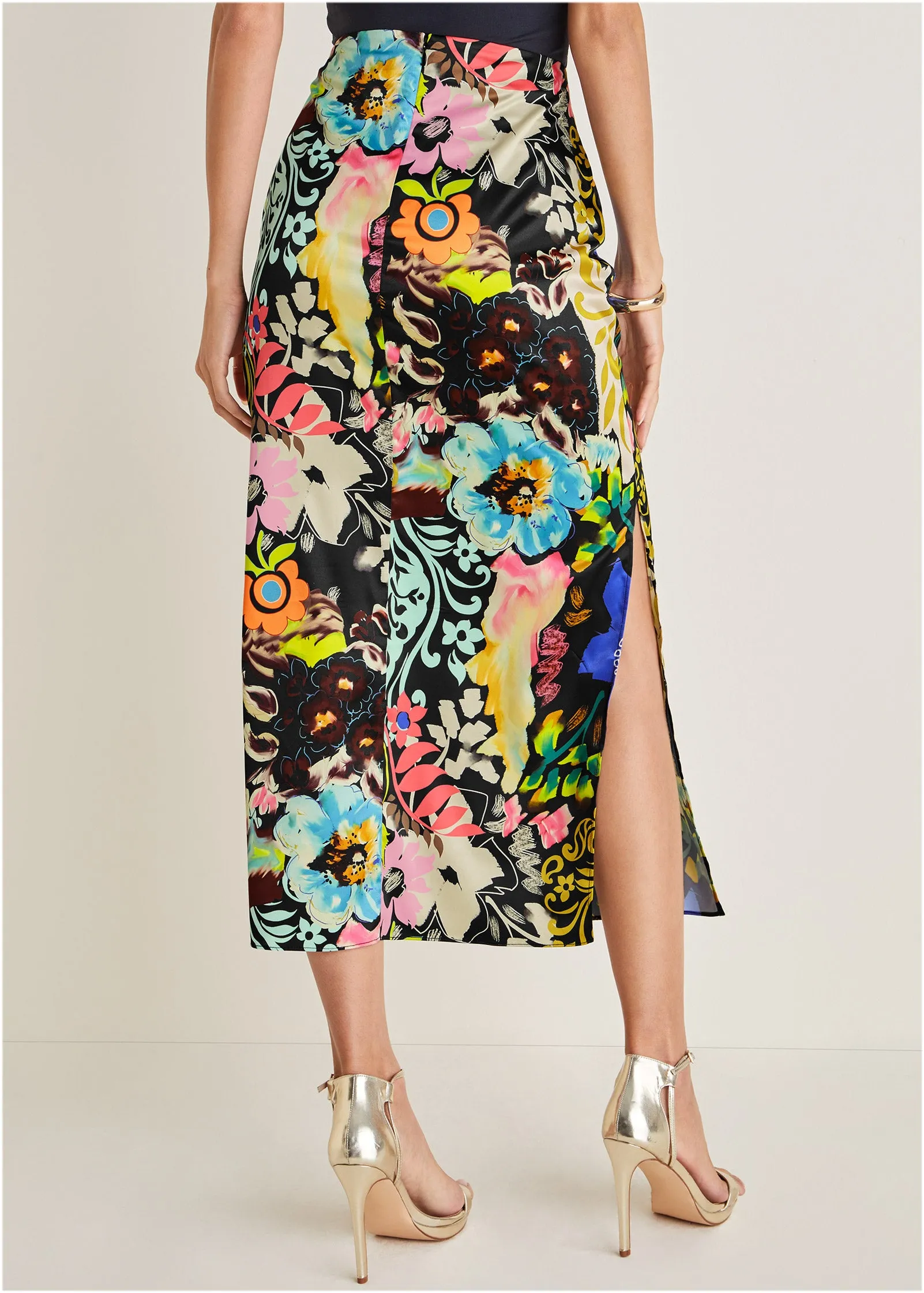 Midi Slip Skirt - Viva La Vida