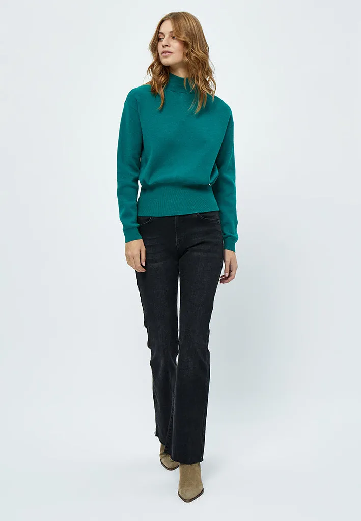 MSJose Knit Turtleneck - Ocean Green