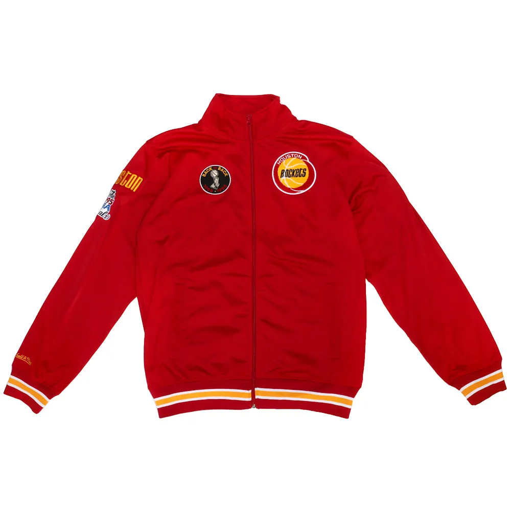 NBA Champ City Rockets Button Down Track Jacket