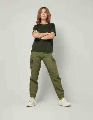 Olive Green Cargo Pants