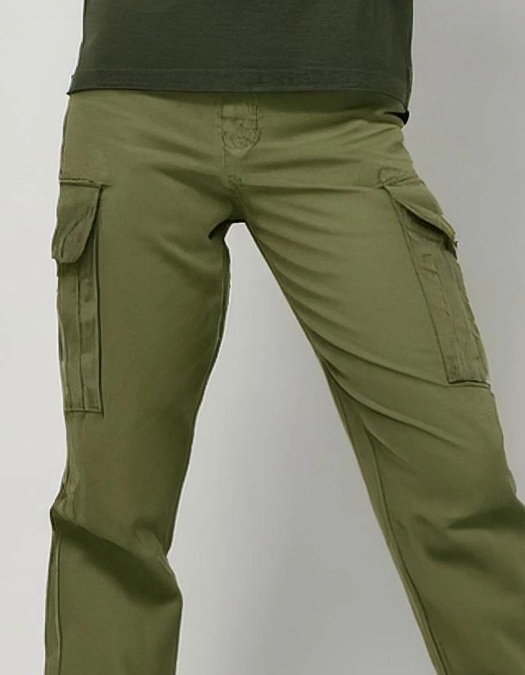 Olive Green Cargo Pants