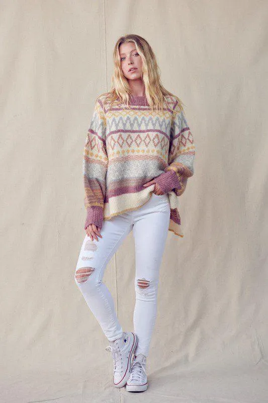 Over Sized Knit Pullover