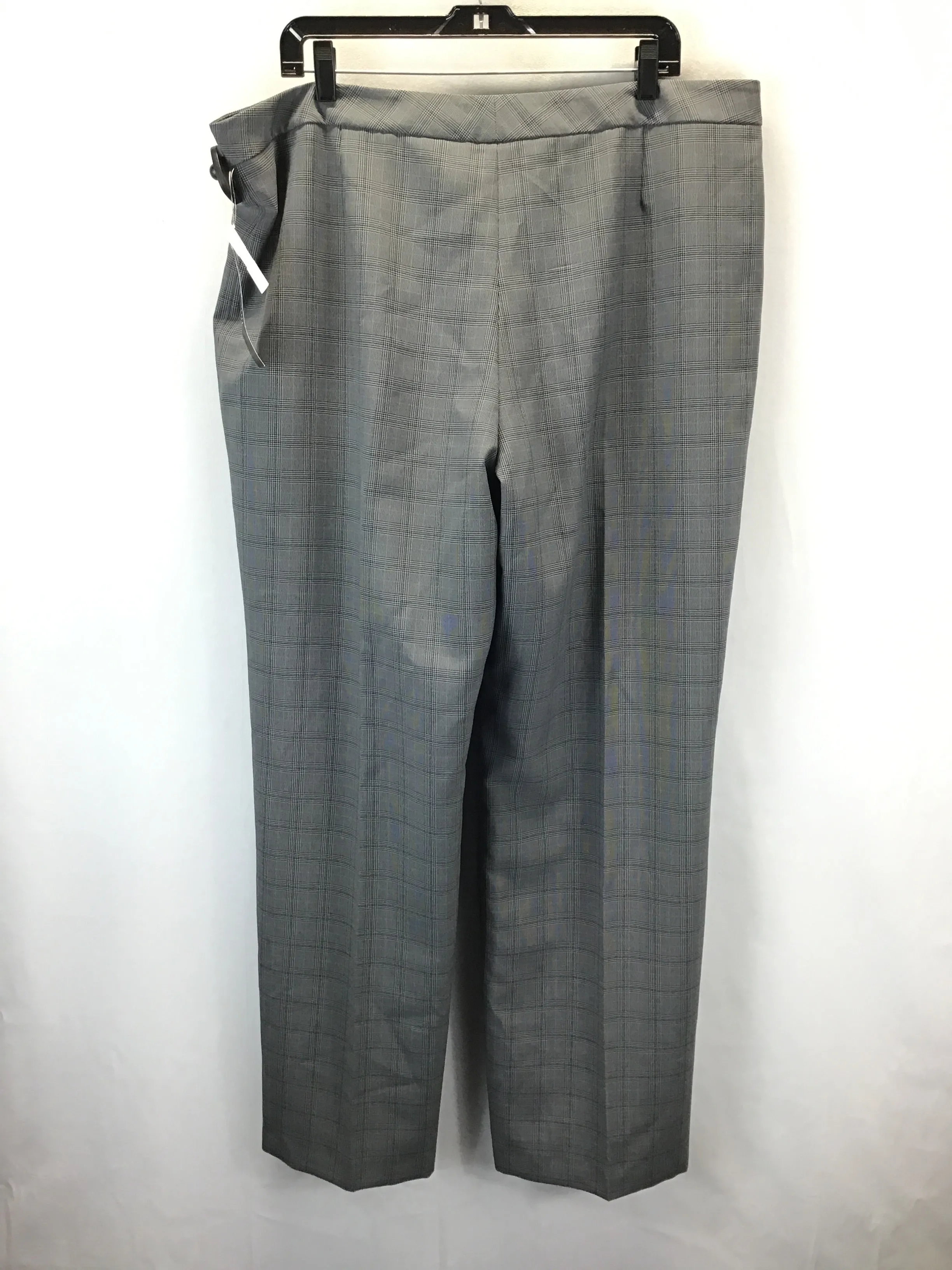 Pants Dress By Le Suit In Black & White, Size: 18