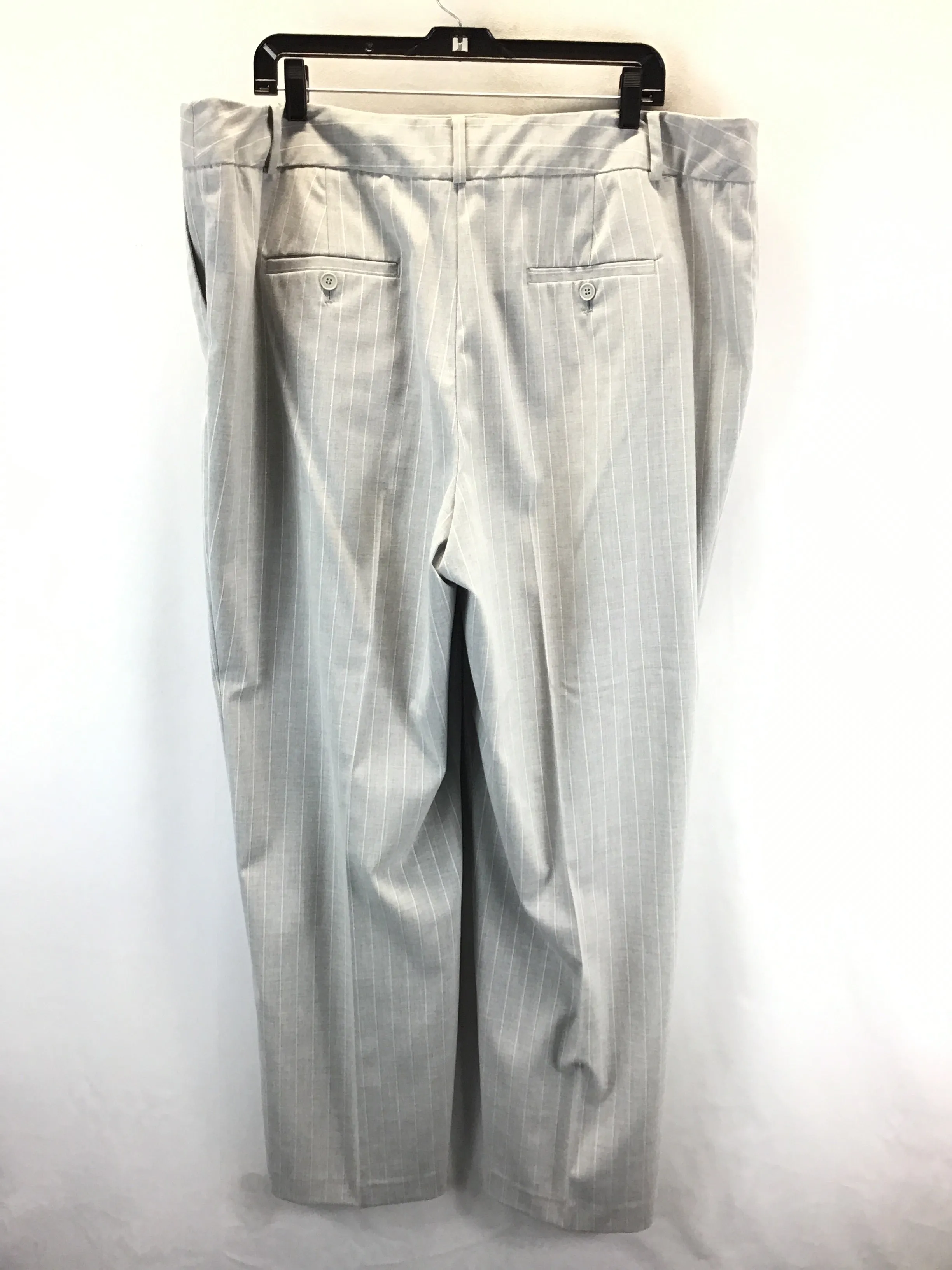 Pants Dress By Liz Claiborne In Grey & Purple, Size: 20