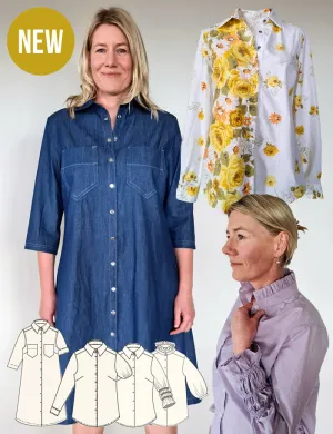 Pattern Bundle - Classic shirt & shirt dress