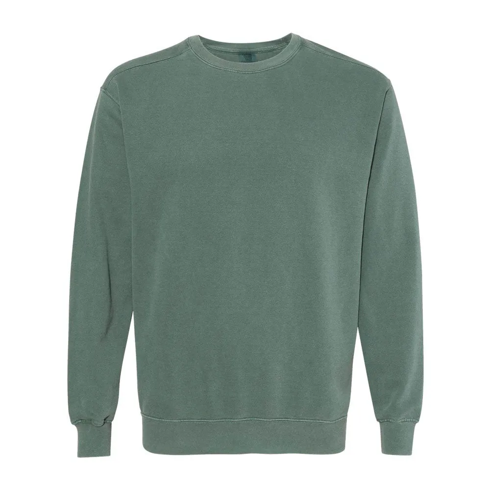 Pencil Stitch Comfort Colors Crewneck Pullover Sweatshirt