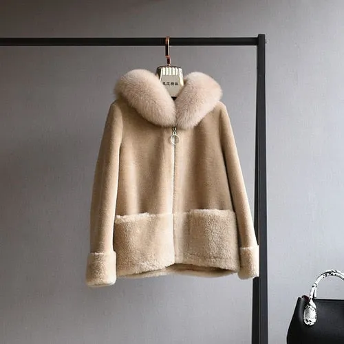 Perfect Opportunity Women's Real Fur Coat