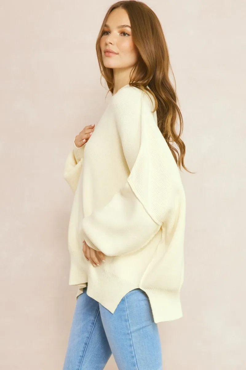 'Perfectly You' Sweater - Cream