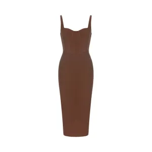 Pre Order:  Corset Style Sleeveless Bodycon Dress