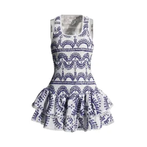 Pre Order:  Sleeveless Ruffled Mini Dress