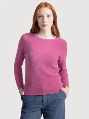 Pullover Giulietta Recycled Cashmere Pink Woman | Rifò