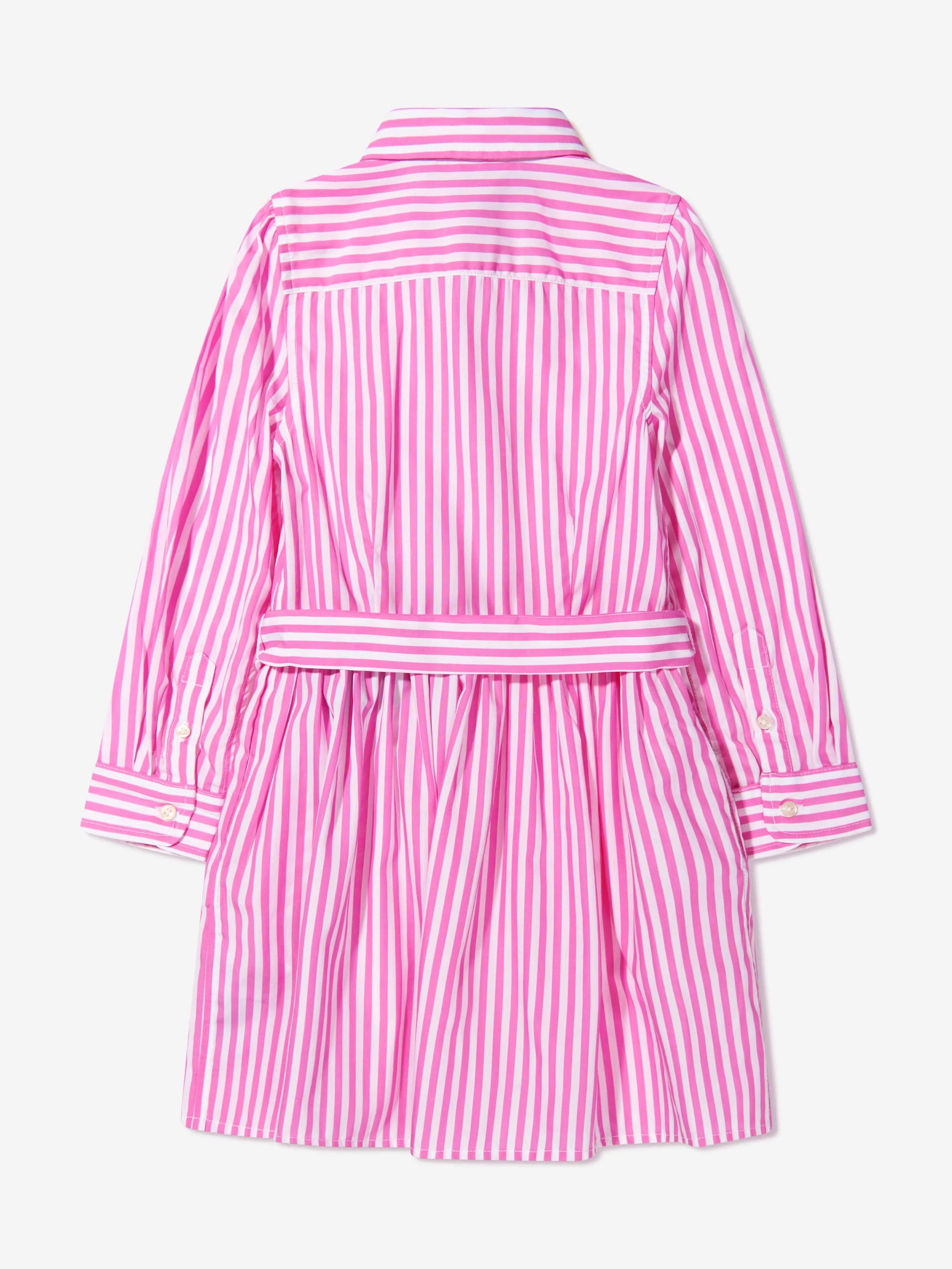 Ralph Lauren Girls Long Sleeve Shirt Dress