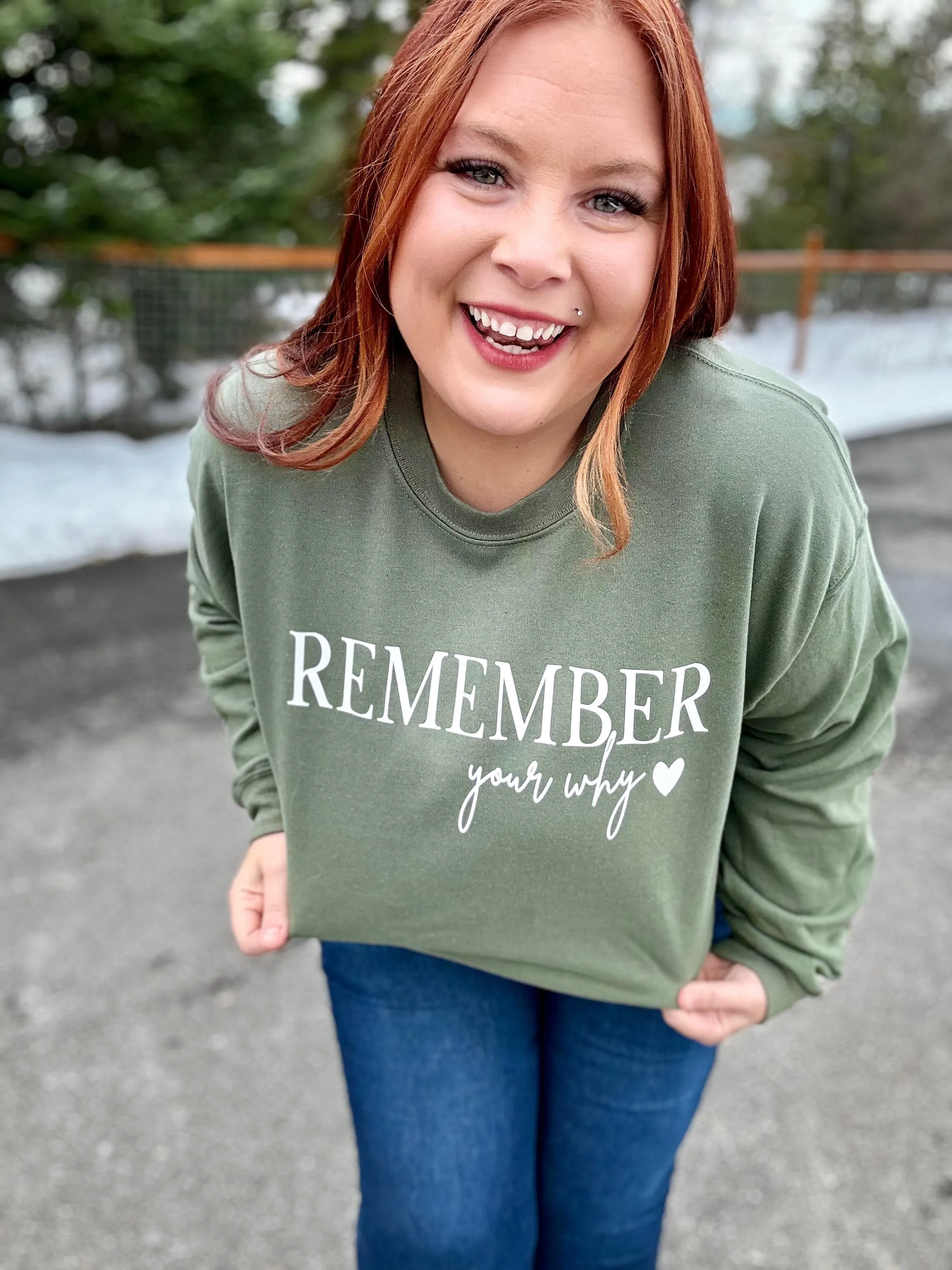 Remember Your Why Pullover