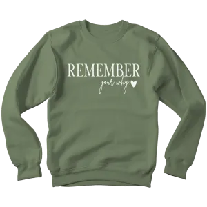 Remember Your Why Pullover