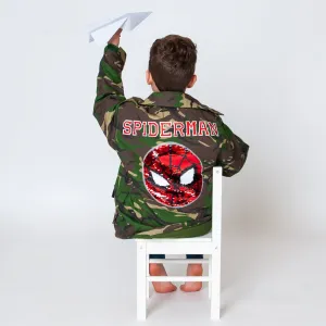 Reversible Spiderman Camo Jacket