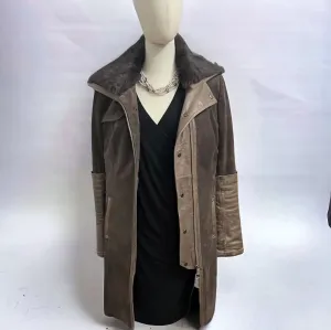 Rudsak Leather and Fur Coat