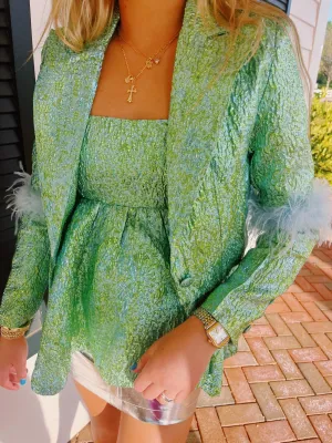 Sara Blazer - Green