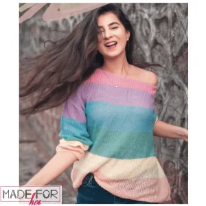 Shaurya Sanadhya In Our  Rainbow Colourful Pullover