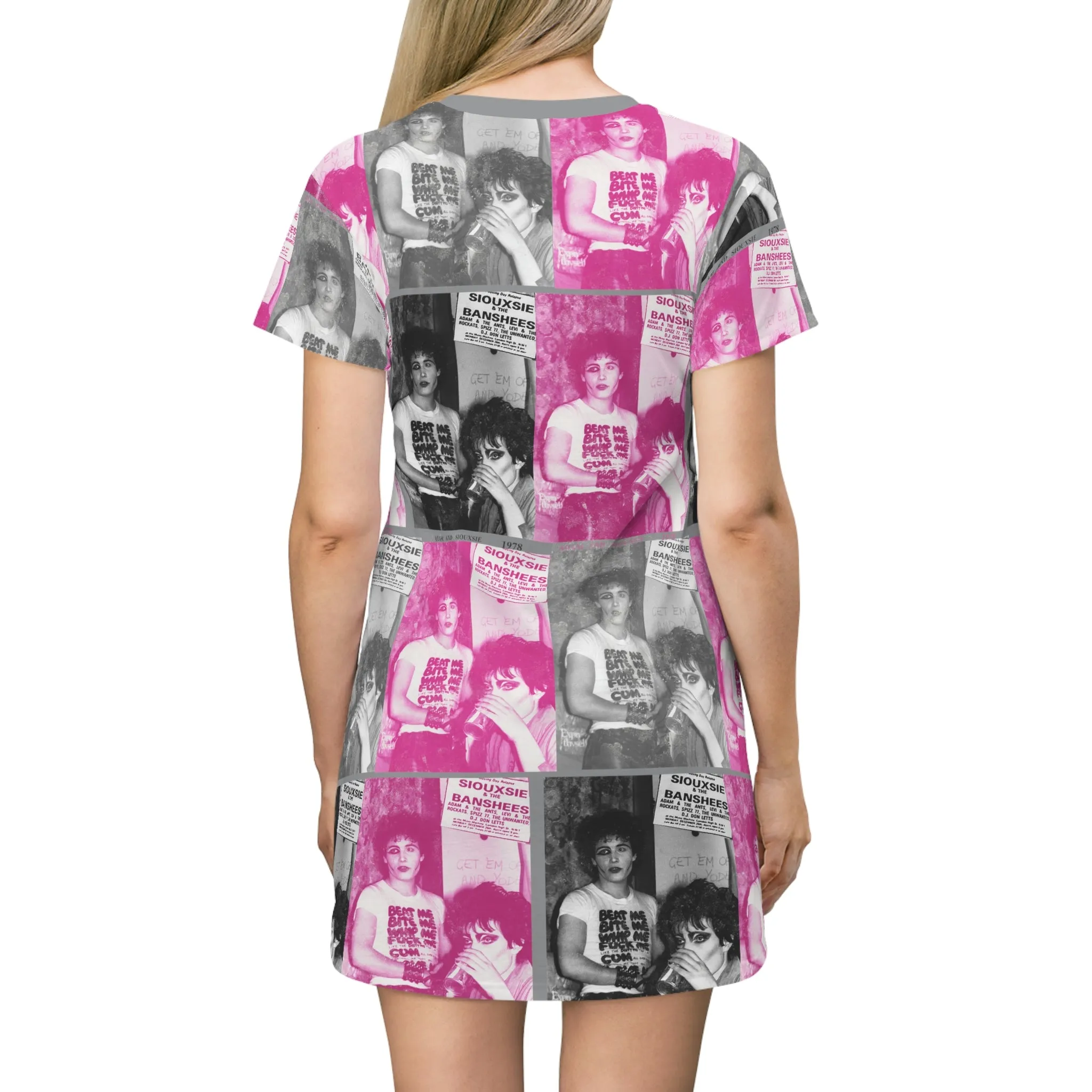 Siouxsie and the banshees & The Ants T-Shirt Dress