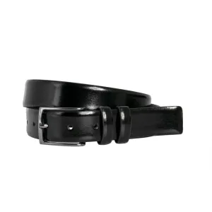 Southbank Leather Belt Black