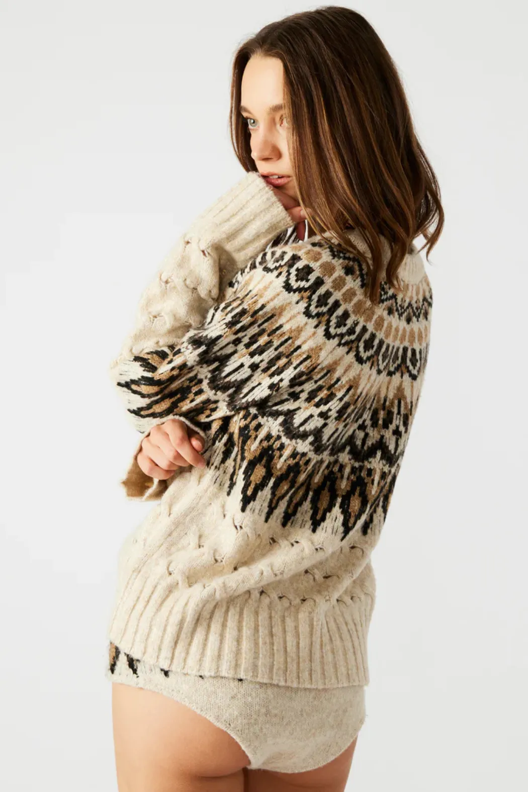 Steve Madden Suzette Sweater - Black Multi