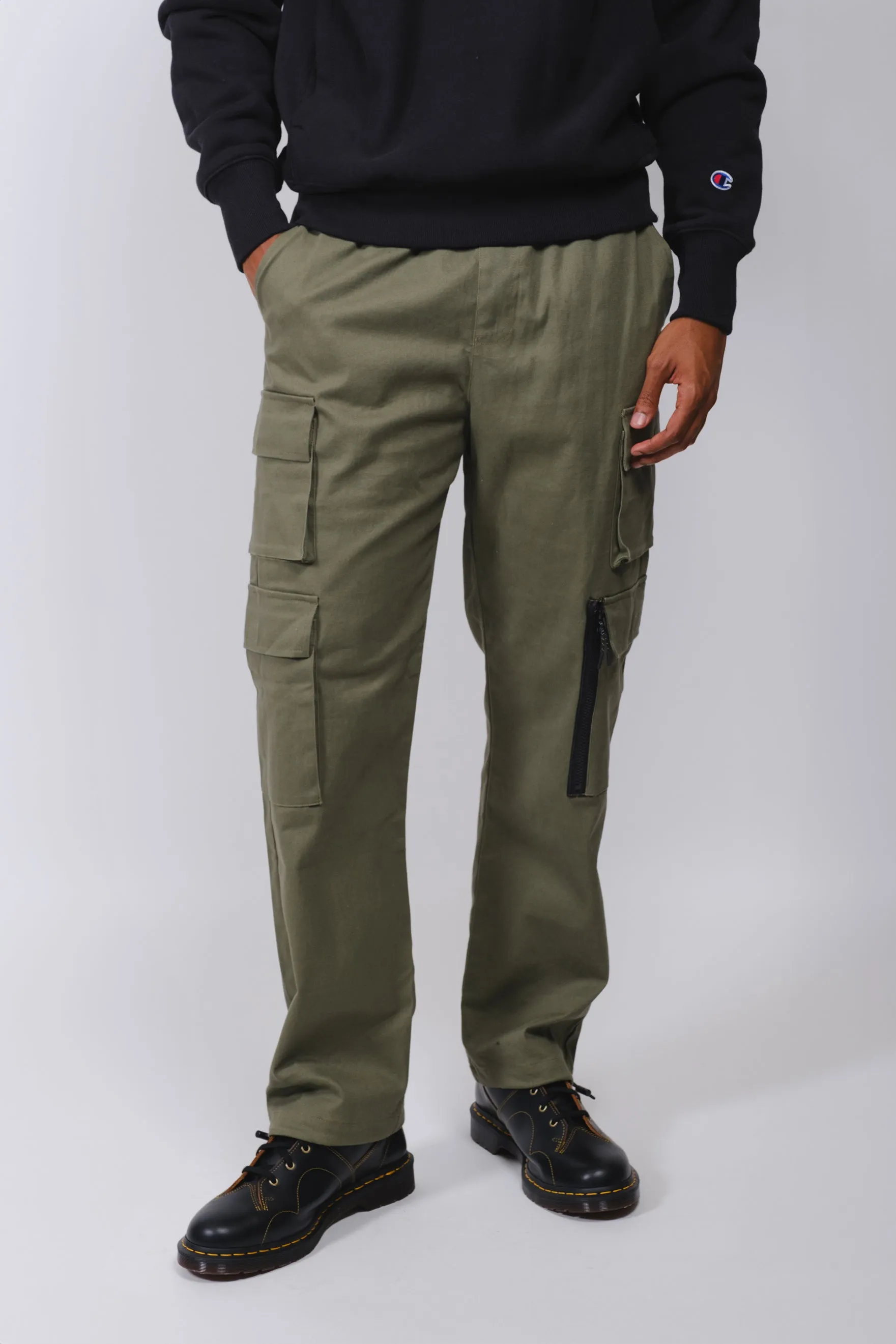 Stretch Twill Utility Cargo Pant