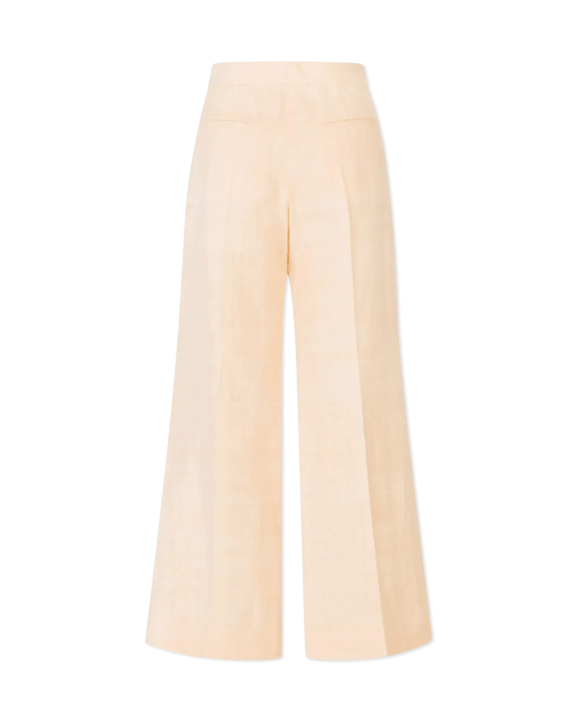 Structured Linen Silk Pants