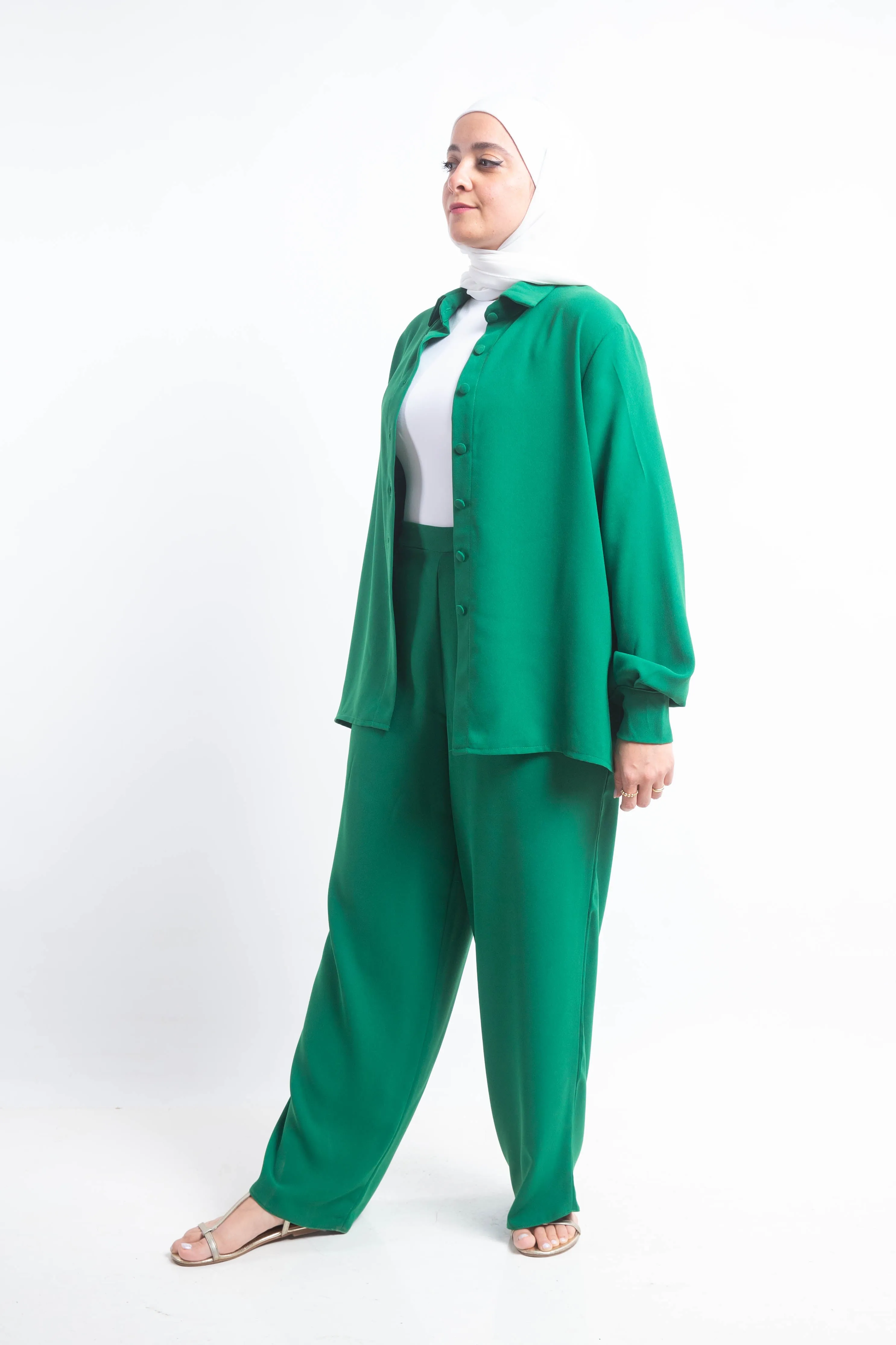 The Palette Crepe Set - Green