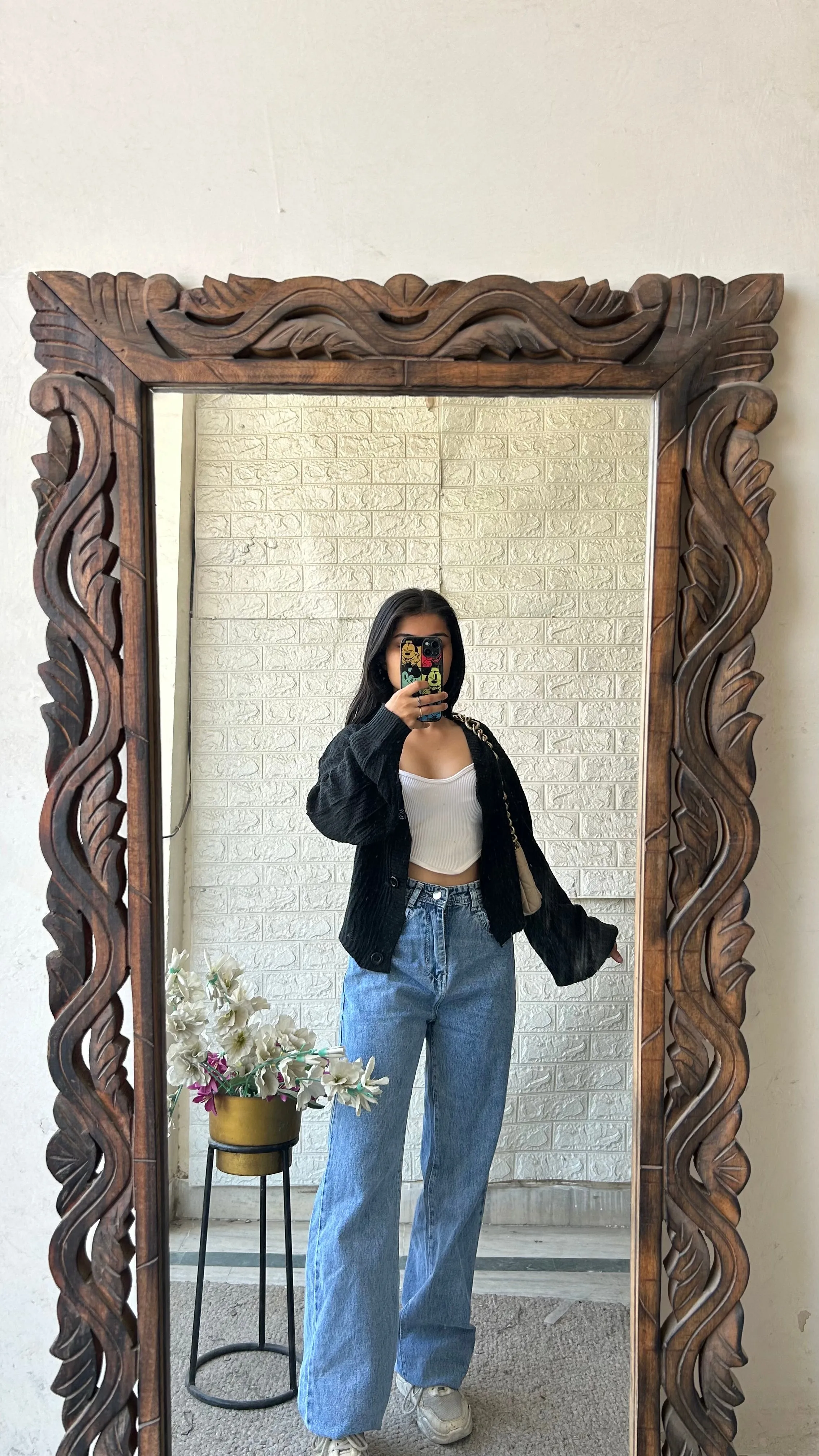 Thrifted cardigan S