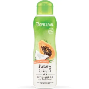 Tropiclean Papaya & Coconut Shampoo 355ML