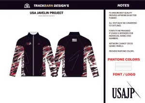 USA-Javeline-Project Mens Full Zip Jacket