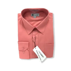 Valerio Coral Dress Shirt (NEW)