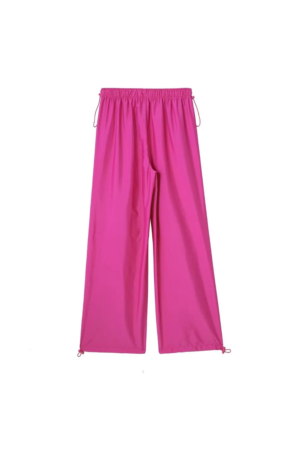 'Vanessa' Nylon Elastic Waist Drawstring Pants