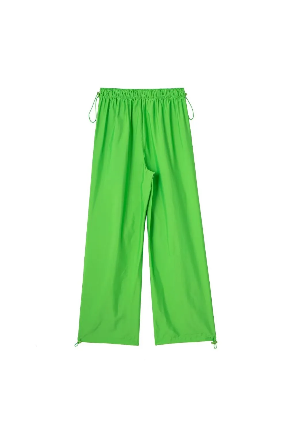 'Vanessa' Nylon Elastic Waist Drawstring Pants