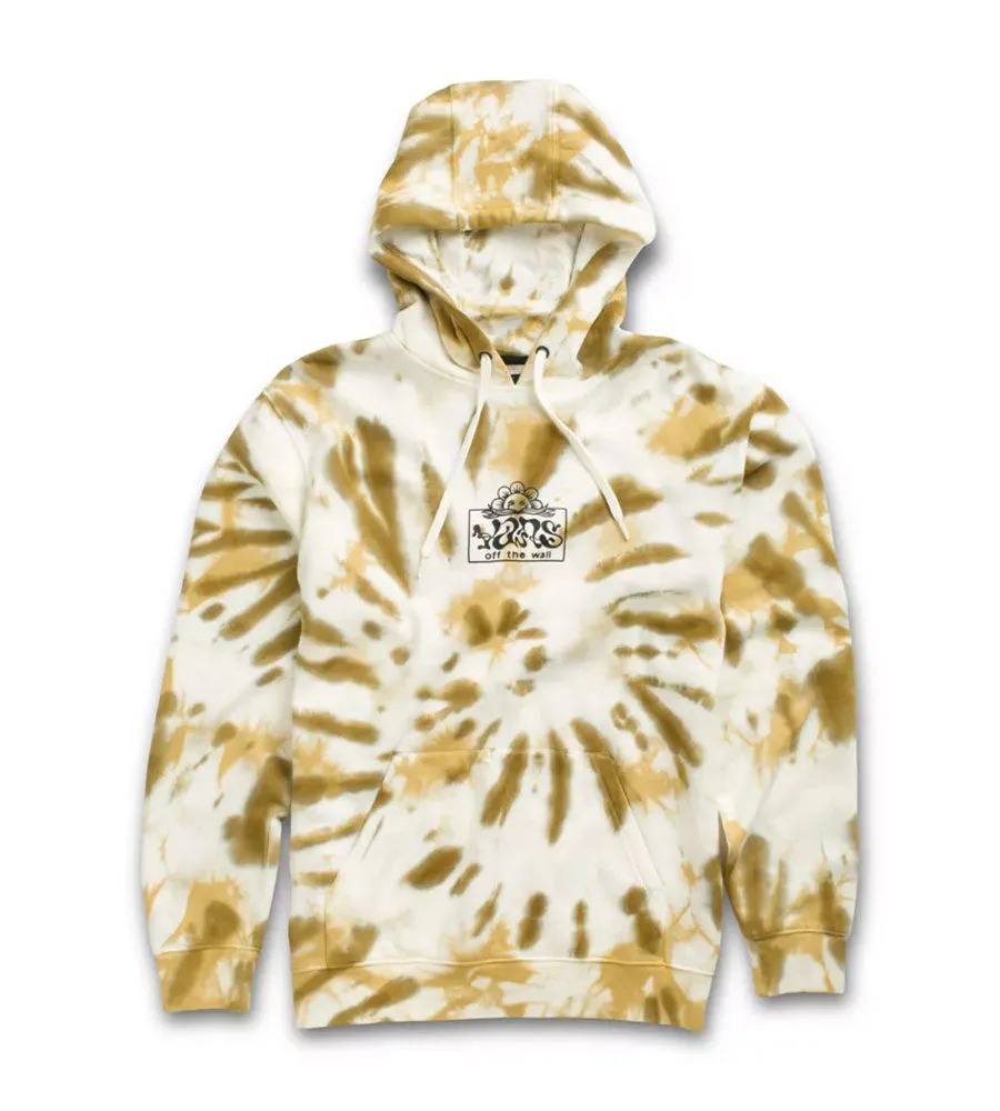 Vans Look Ahead Tie Dye Hooded Sweatshirt Nutria