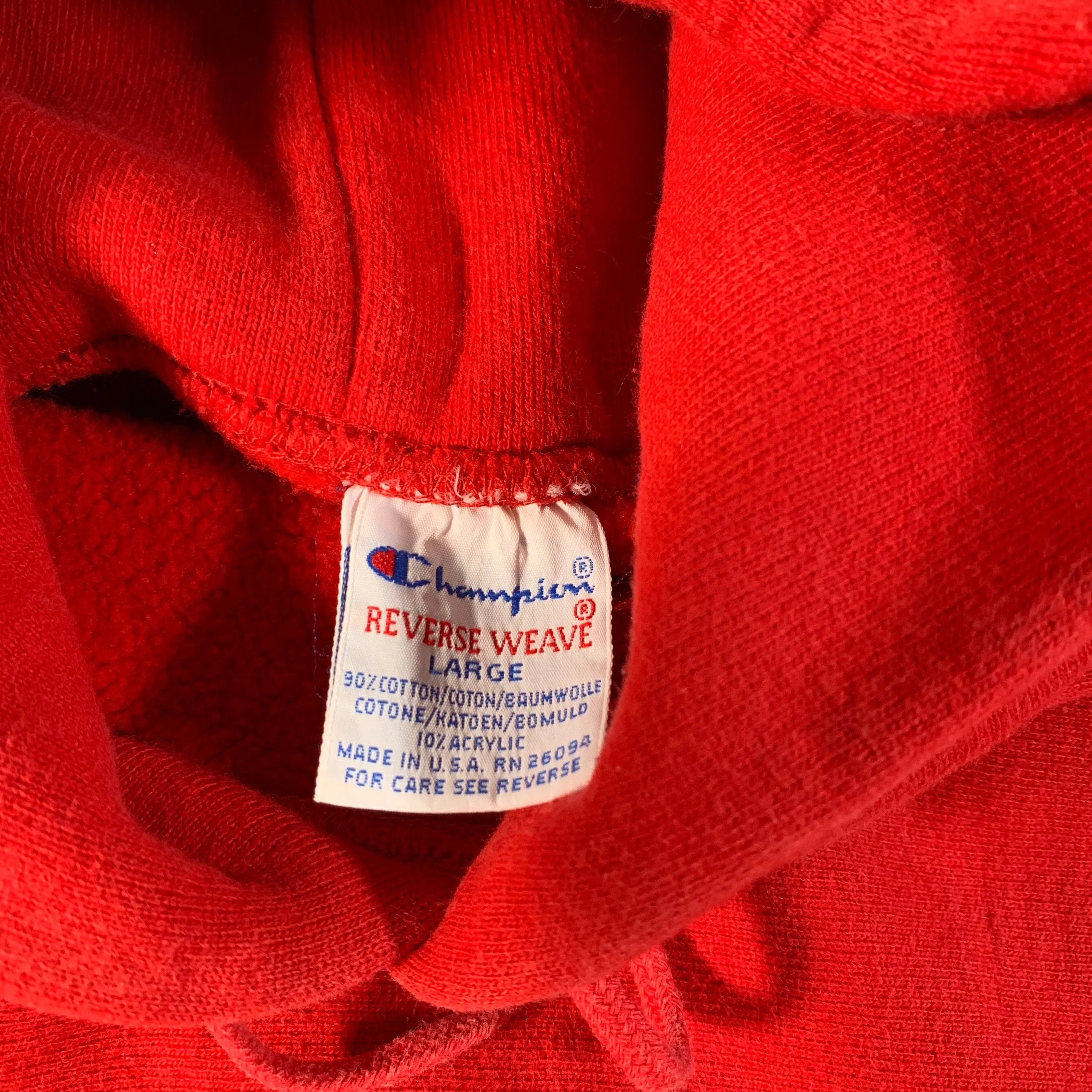 Vintage Champion "Reverse Weave" Pullover Hooded Sweatshirt