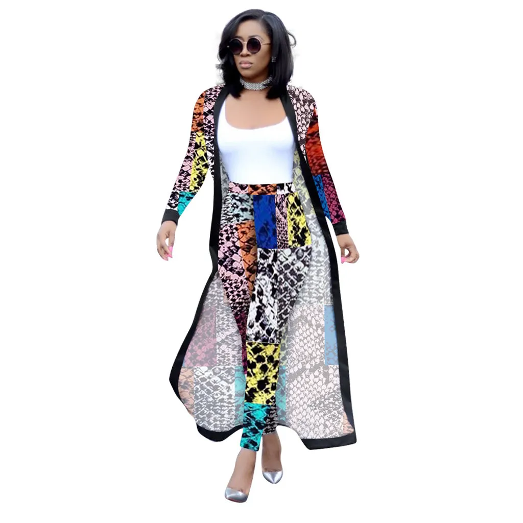 Women African Attire Pants Suit