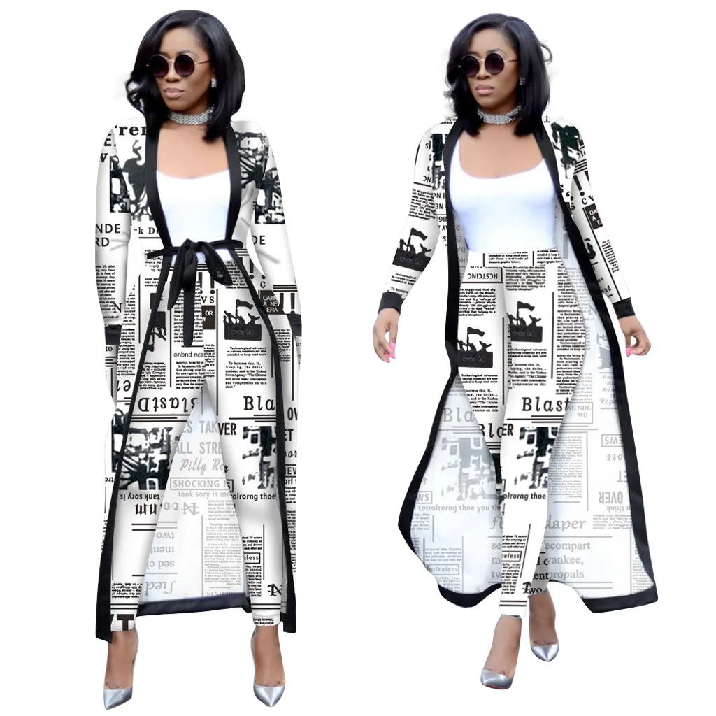 Women African Attire Pants Suit