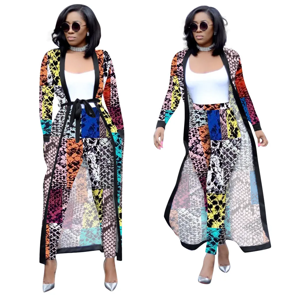 Women African Attire Pants Suit