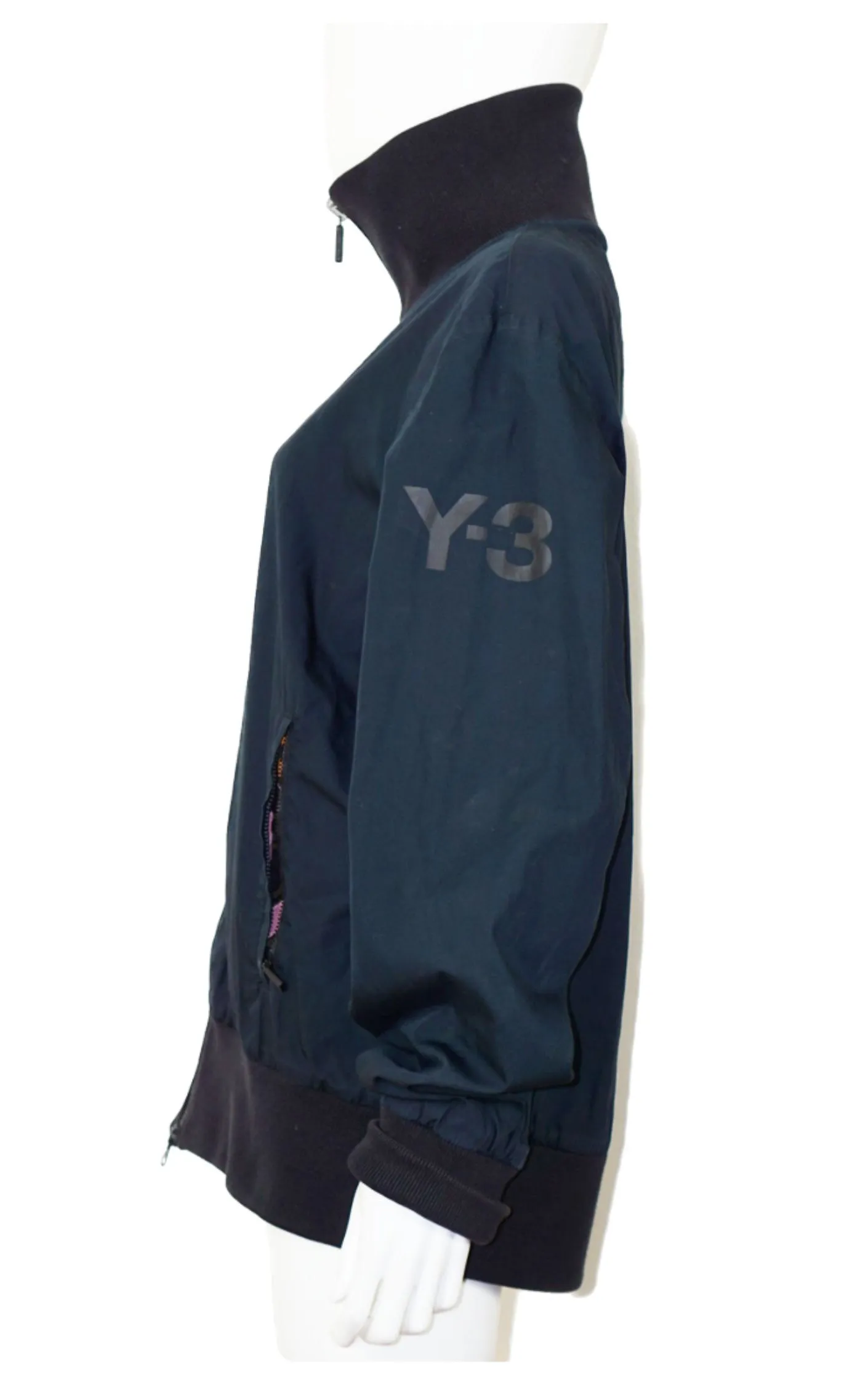 Y-3 Yohji Yamamoto Reversible Zip Track Jacket