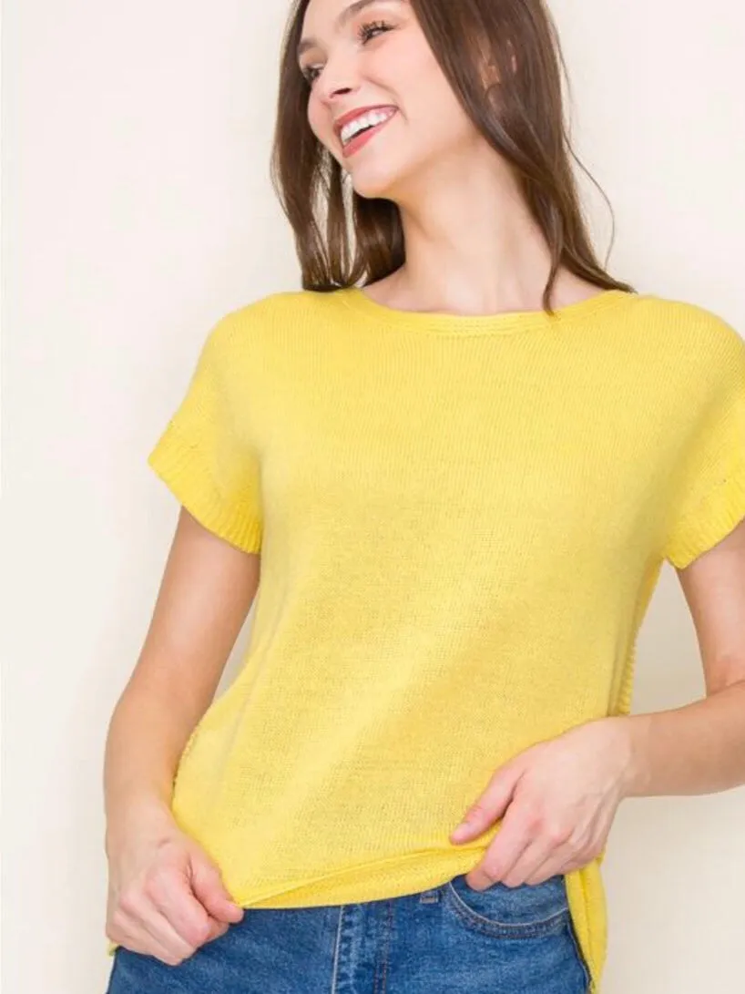 Zaria Sweater - Yellow